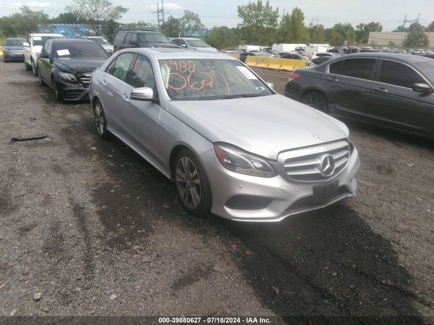 2016 MERCEDES-BENZ E 350 4MATIC