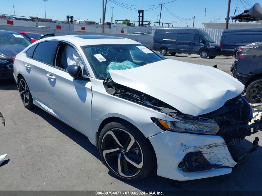 2022 HONDA ACCORD SPORT 2.0T