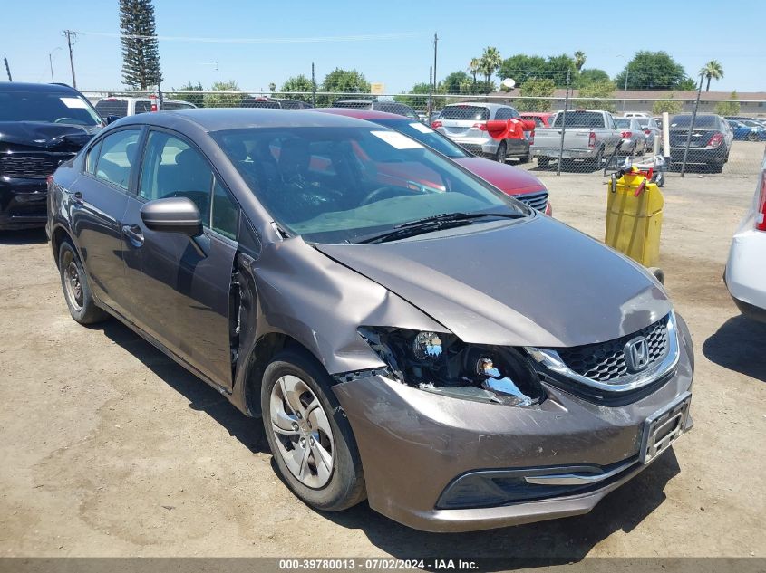 2015 HONDA CIVIC LX