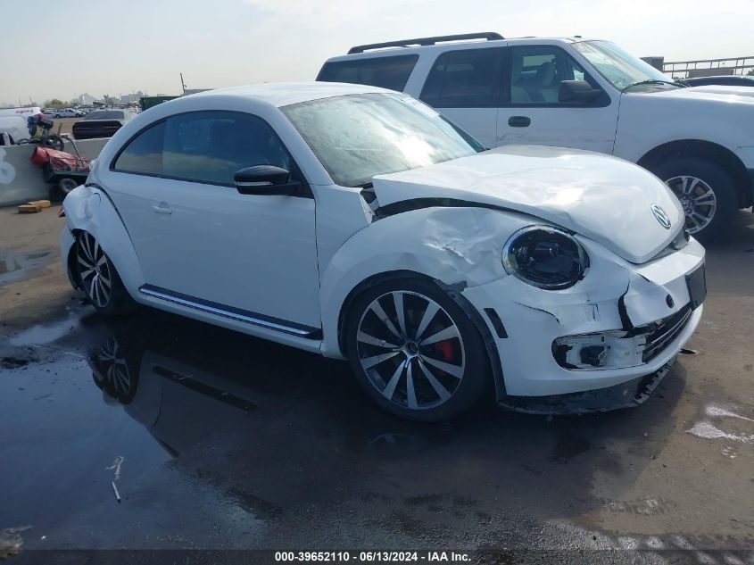 2012 VOLKSWAGEN BEETLE 2.0T TURBO