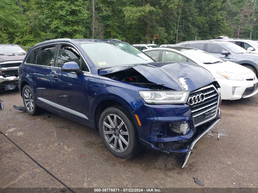 2019 AUDI Q7 PREMIUM/SE PREMIUM