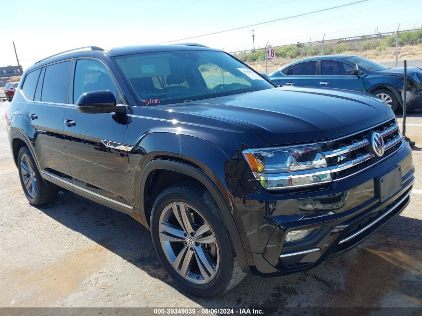 2019 VOLKSWAGEN ATLAS 3.6L V6 SE W/TECHNOLOGY R-LINE