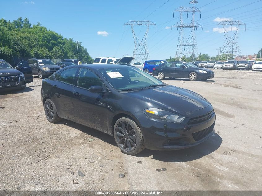 2016 DODGE DART SXT SPORT BLACKTOP