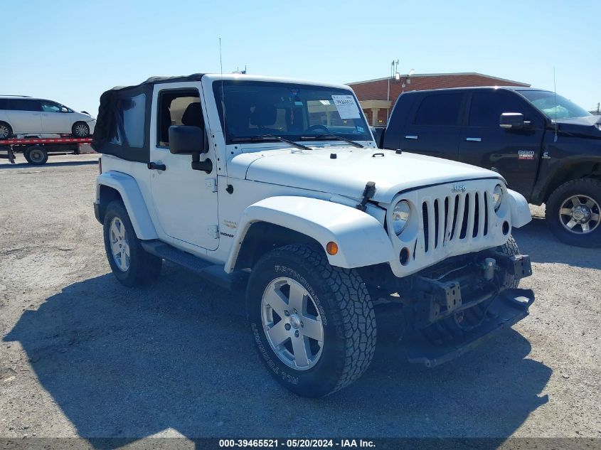 2012 JEEP WRANGLER SAHARA