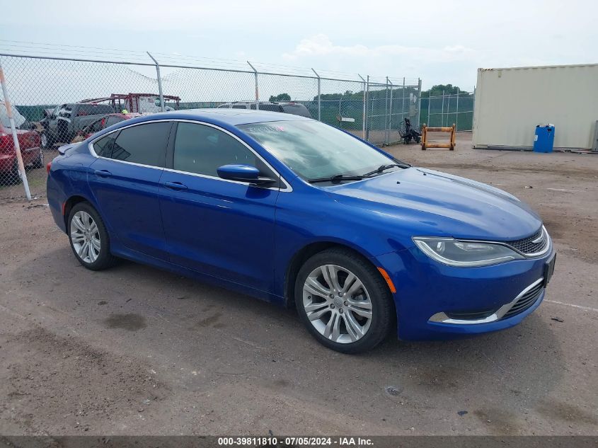 2015 CHRYSLER 200 LIMITED