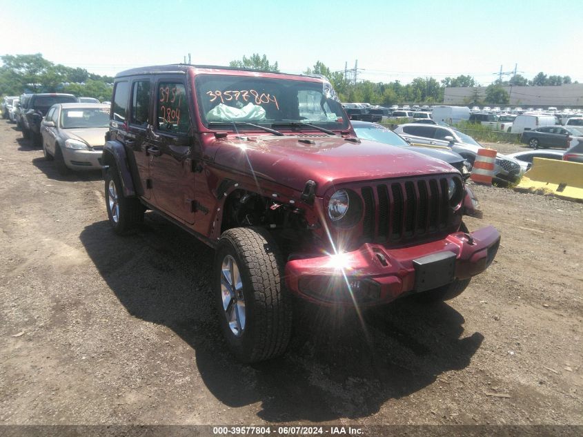 2021 JEEP WRANGLER UNLIMITED HIGH ALTITUDE 4X4