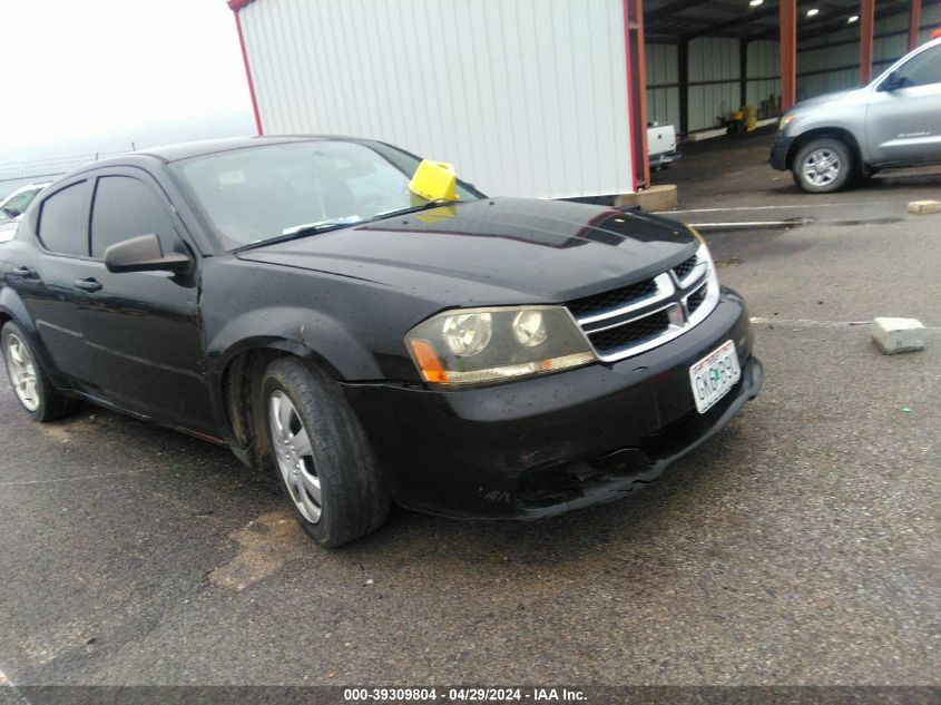 2013 DODGE AVENGER SE