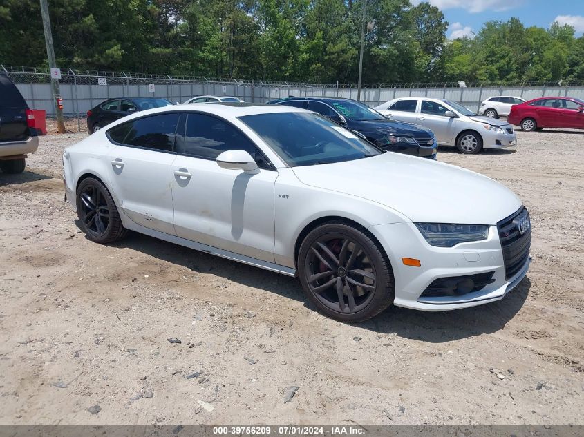 2017 AUDI S7 4.0T PREMIUM PLUS