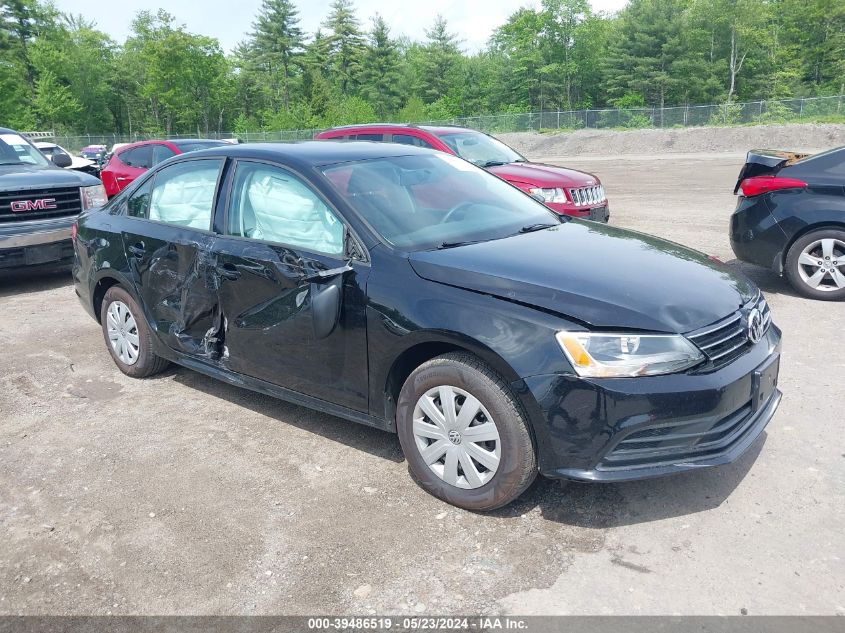 2015 VOLKSWAGEN JETTA 2.0L S