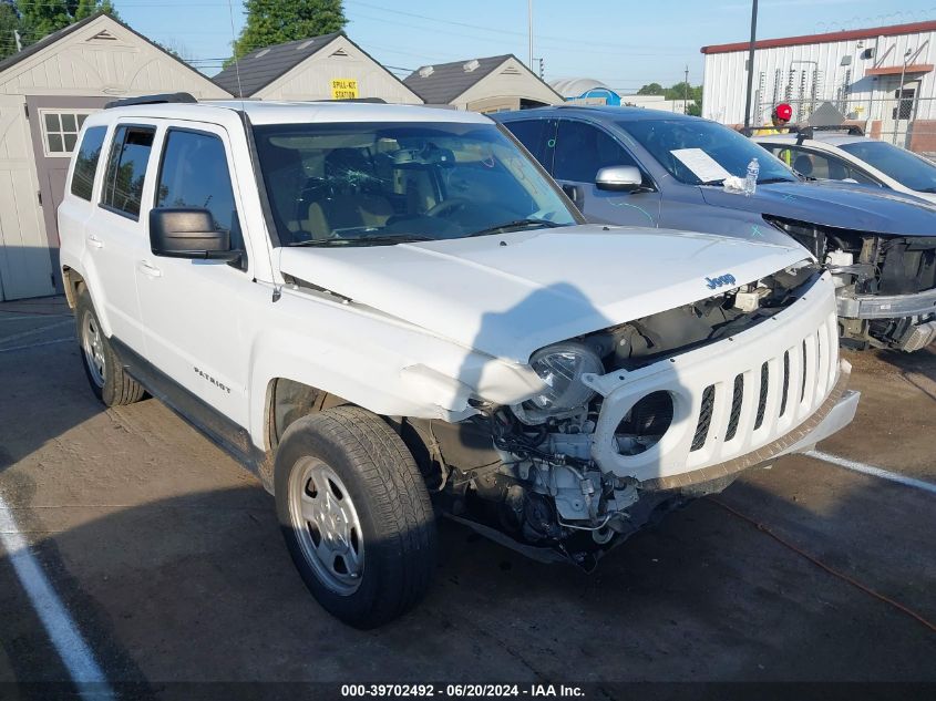 2017 JEEP PATRIOT SPORT FWD