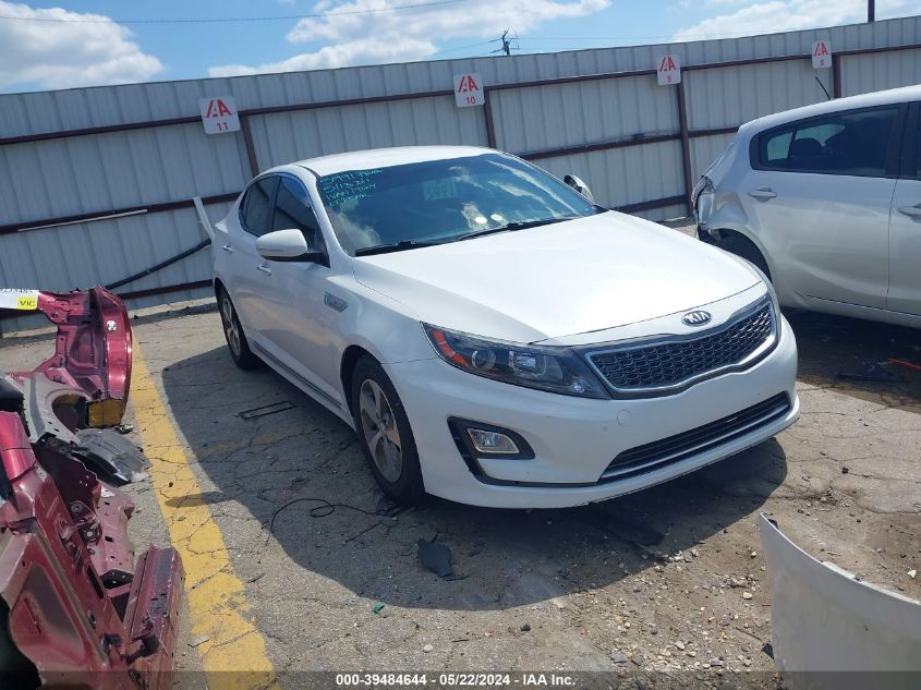 2014 KIA OPTIMA HYBRID LX