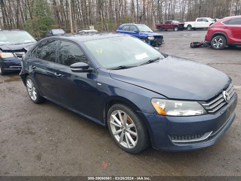 2014 VOLKSWAGEN PASSAT 2.5L WOLFSBURG EDITION