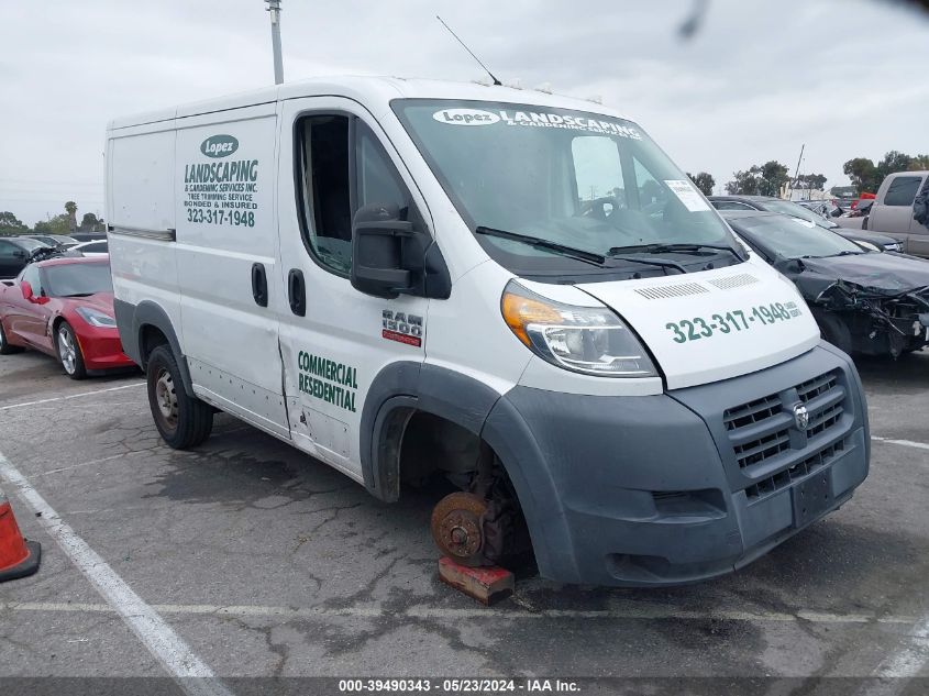 2016 RAM PROMASTER 1500 LOW ROOF