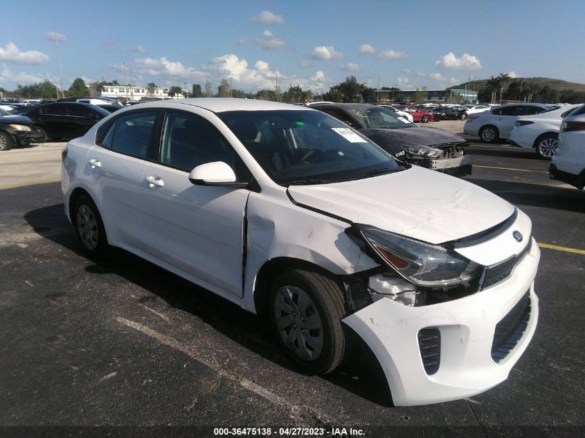 2020 KIA RIO S