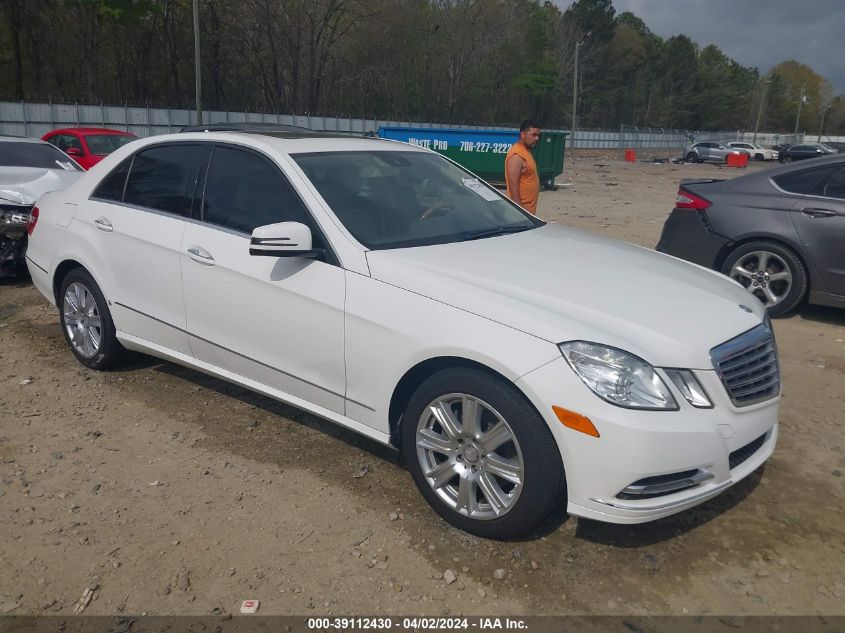 2013 MERCEDES-BENZ E 350