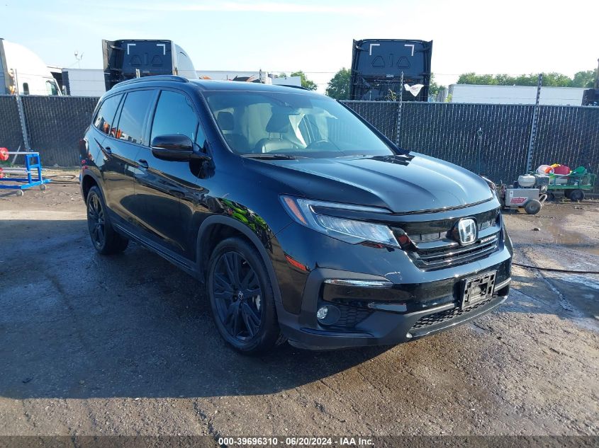 2021 HONDA PILOT AWD BLACK EDITION