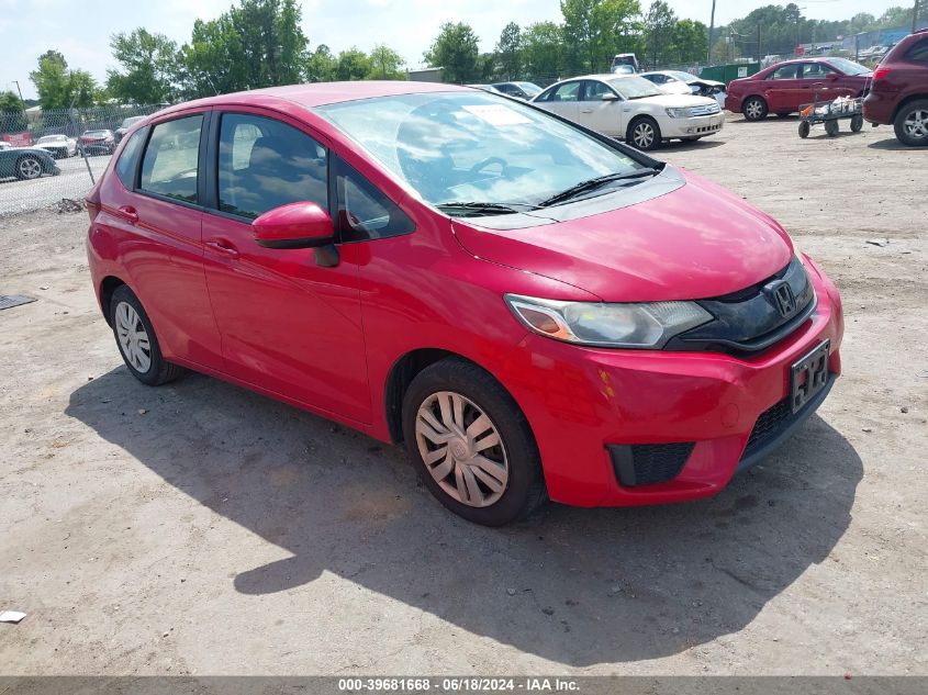 2016 HONDA FIT LX