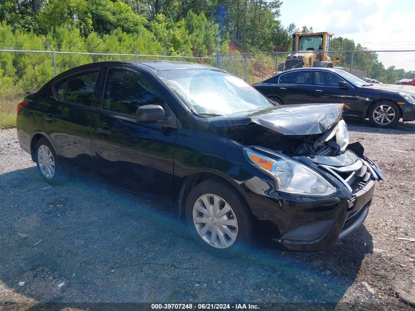 2015 NISSAN VERSA 1.6 S+