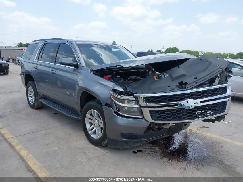 2020 CHEVROLET TAHOE 2WD LT