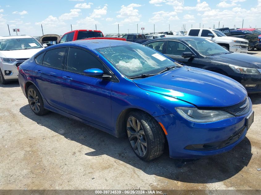 2015 CHRYSLER 200 S