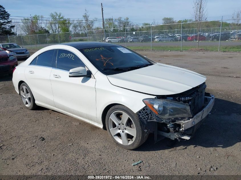 2015 MERCEDES-BENZ CLA 250 4MATIC