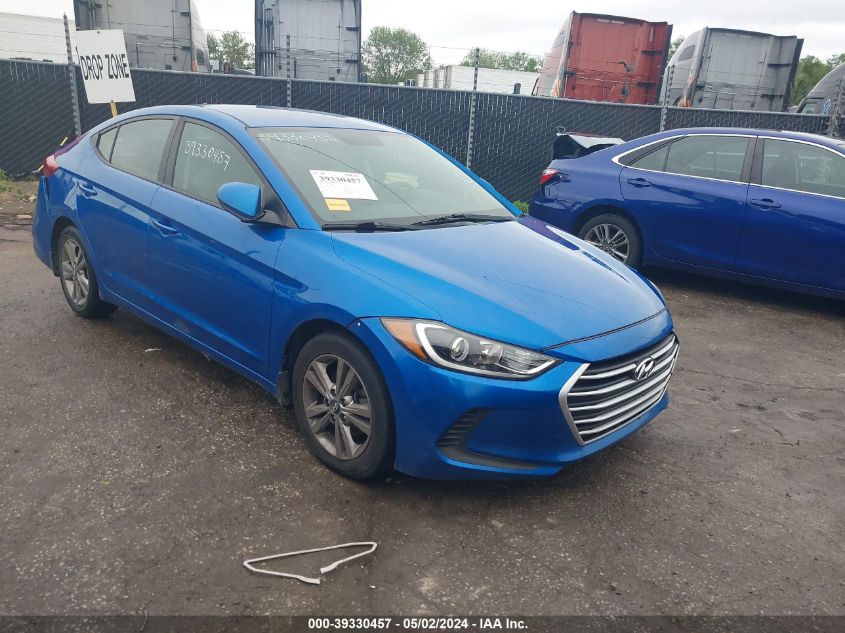 2018 HYUNDAI ELANTRA SEL