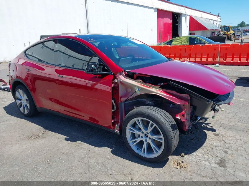 2024 TESLA MODEL Y LONG RANGE DUAL MOTOR ALL-WHEEL DRIVE