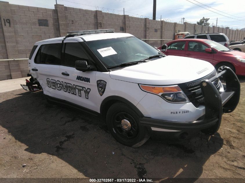 2013 FORD UTILITY POLICE INTERCEPTOR