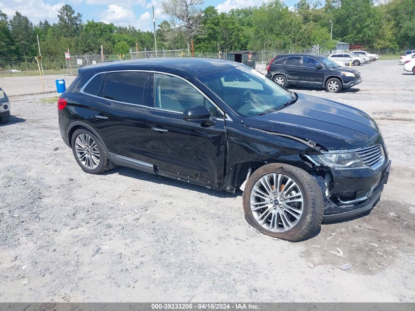 2017 LINCOLN MKX RESERVE