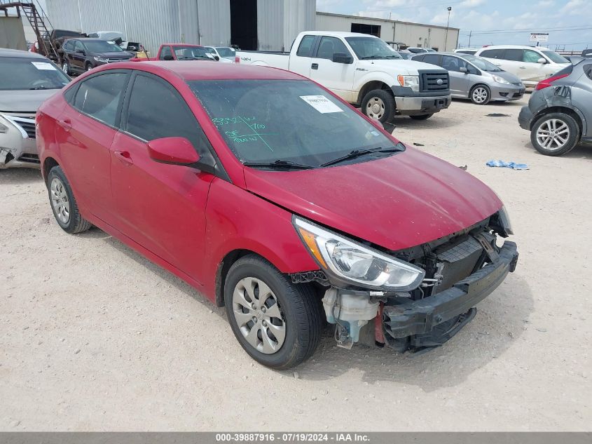 2016 HYUNDAI ACCENT SE