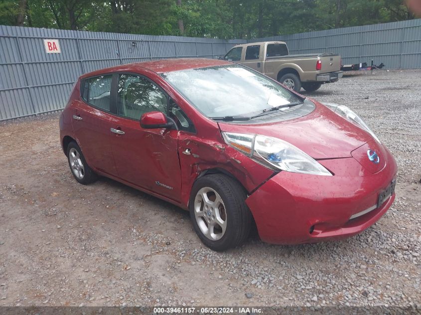 2012 NISSAN LEAF SL