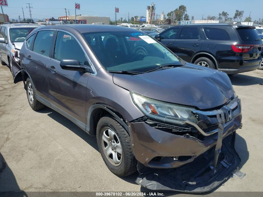 2015 HONDA CR-V LX