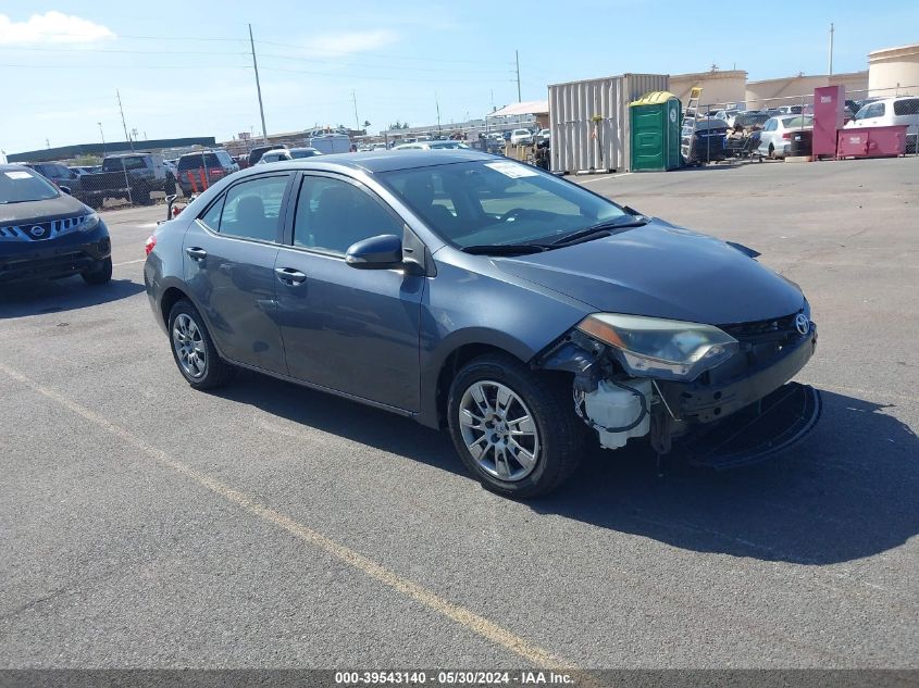 2015 TOYOTA COROLLA L/LE/LE PLS/PRM/S/S PLS