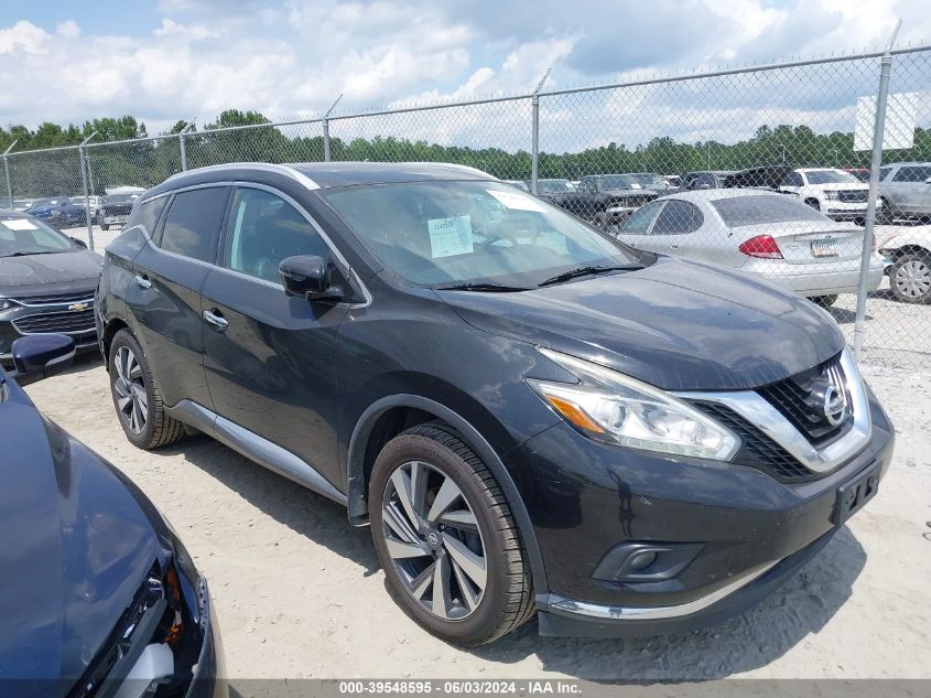 2017 NISSAN MURANO PLATINUM