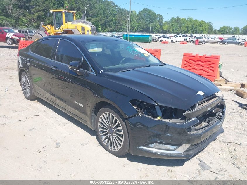 2018 FORD FUSION HYBRID TITANIUM