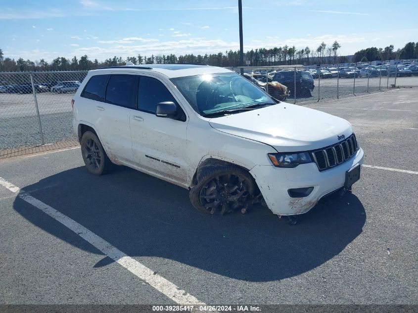 2021 JEEP GRAND CHEROKEE 80TH ANNIVERSARY 4X4