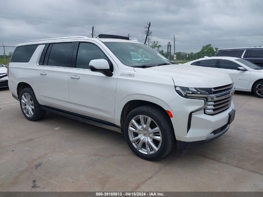 2021 CHEVROLET SUBURBAN 2WD HIGH COUNTRY