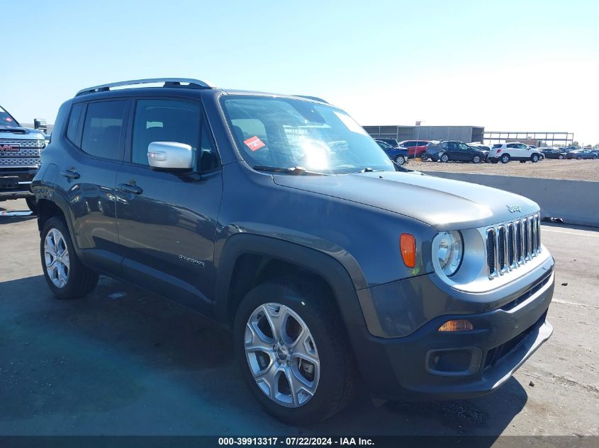 2016 JEEP RENEGADE LIMITED