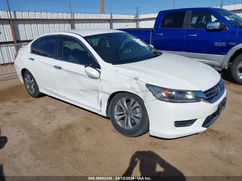 2015 HONDA ACCORD LX