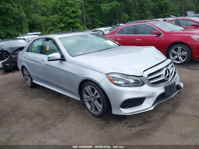 2014 MERCEDES-BENZ E 350 4MATIC