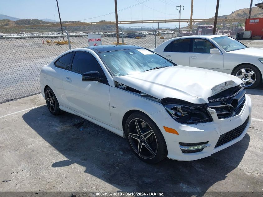 2013 MERCEDES-BENZ C 250