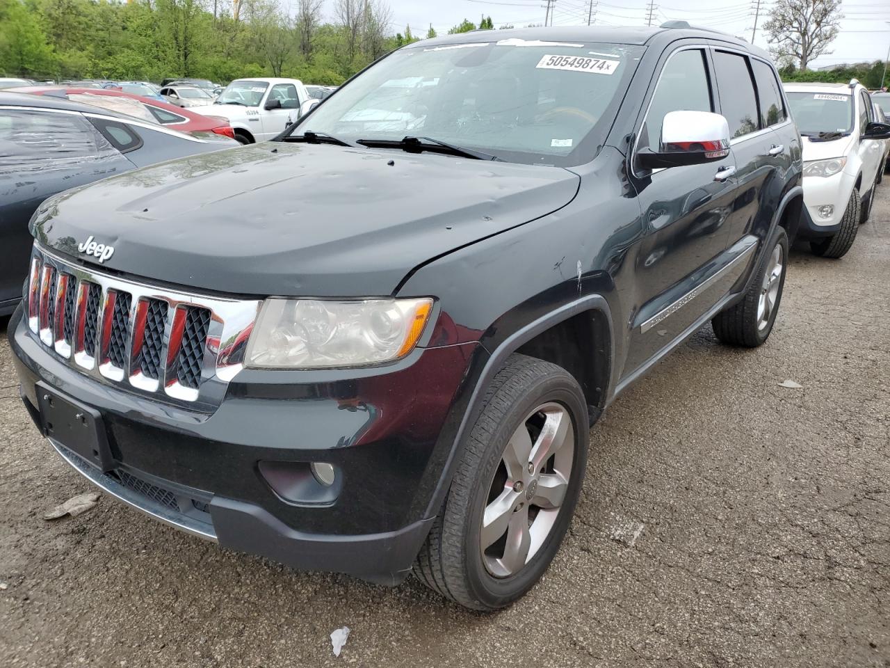 2012 JEEP GRAND CHEROKEE OVERLAND