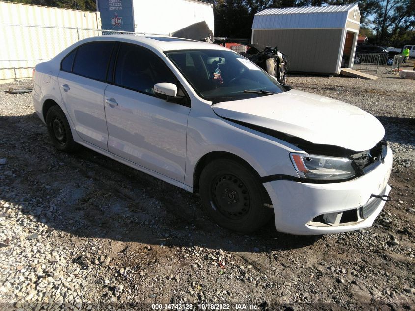 2012 VOLKSWAGEN JETTA 2.5L SE