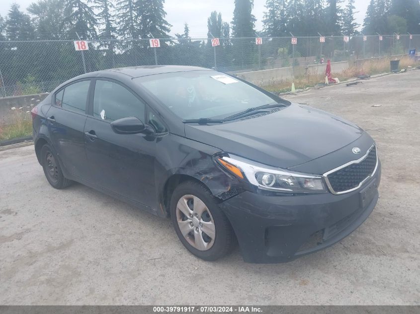 2018 KIA FORTE LX