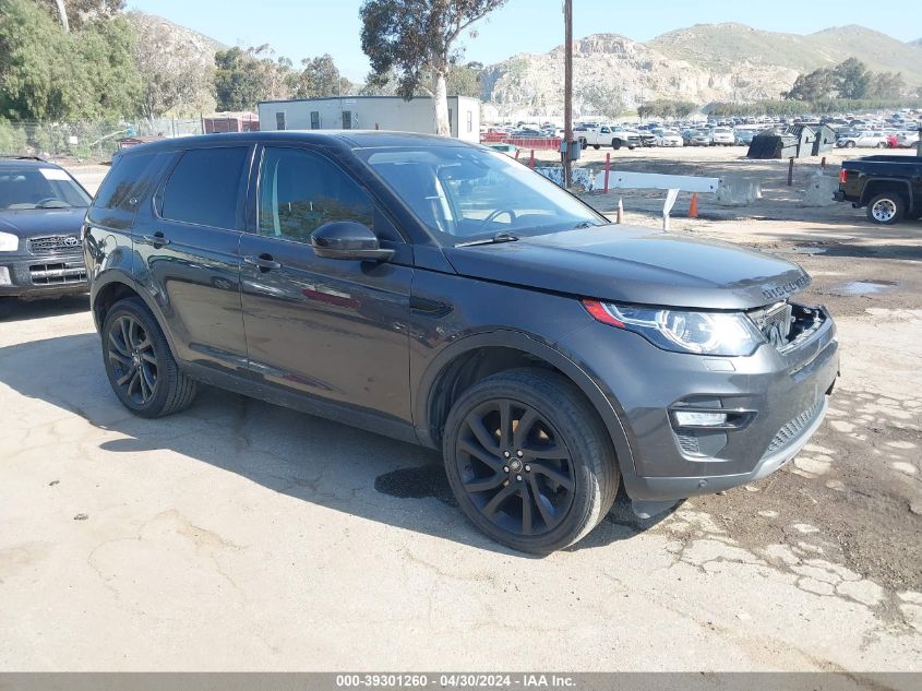 2017 LAND ROVER DISCOVERY SPORT HSE LUX