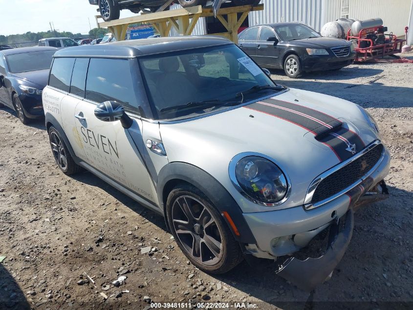 2012 MINI COOPER S CLUBMAN