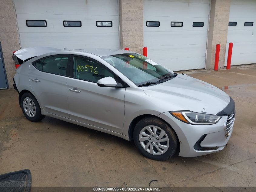 2017 HYUNDAI ELANTRA SE