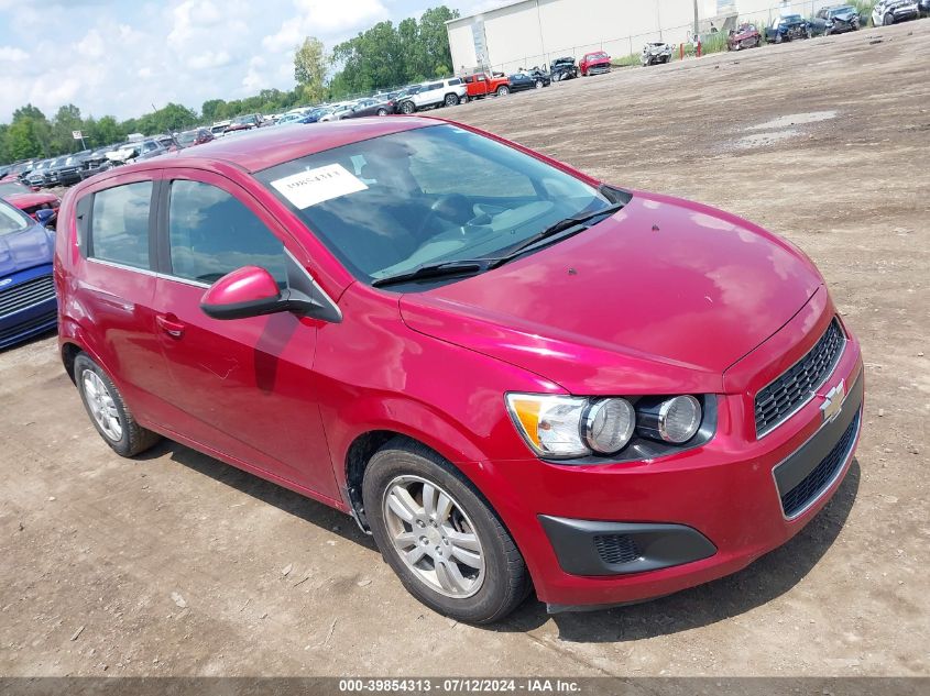 2013 CHEVROLET SONIC LT MANUAL