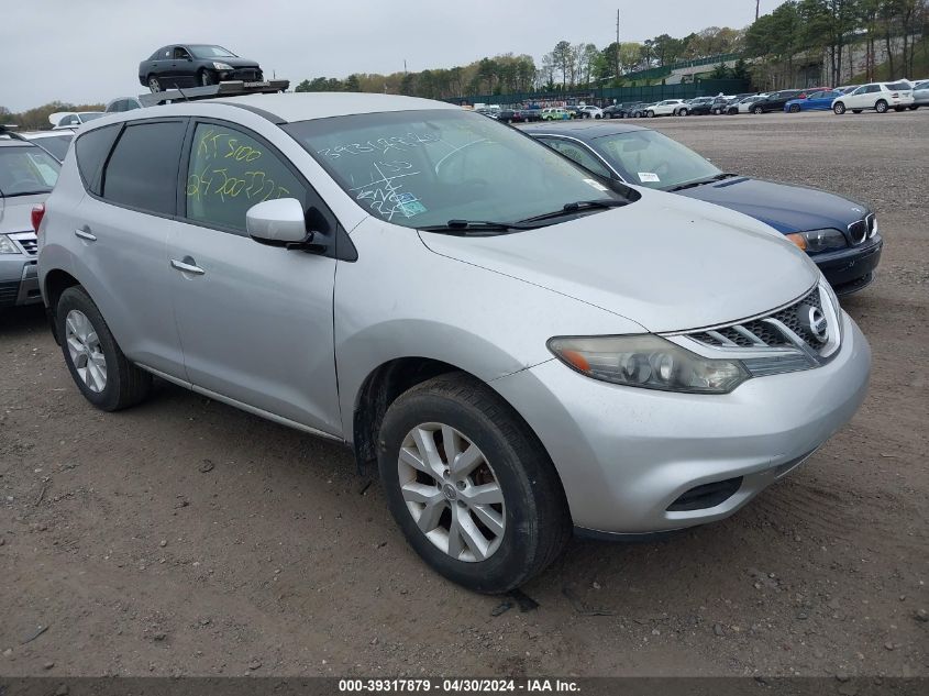 2011 NISSAN MURANO S