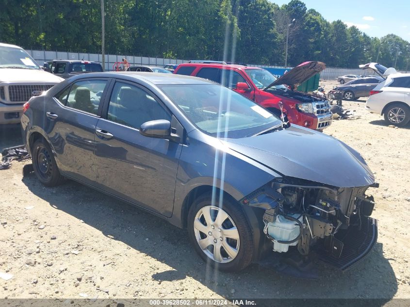 2019 TOYOTA COROLLA LE